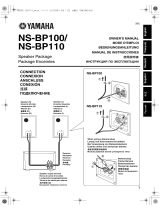 Yamaha NS-BP110 Omistajan opas