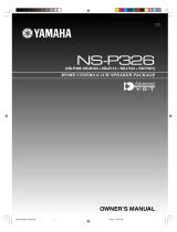 Yamaha NS-P326 Omistajan opas