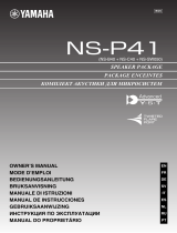Yamaha NSP41 (6PCS) Omistajan opas