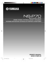 Yamaha P-70 Omistajan opas