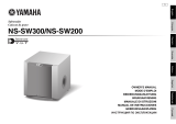 Yamaha NS-SW300 Omistajan opas
