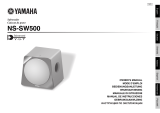 Yamaha NS-SW500 Omistajan opas