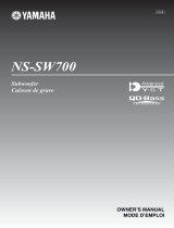 Yamaha NS-SW700 Omistajan opas