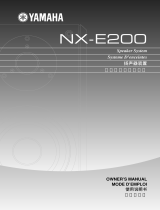 Yamaha NX-E200 Ohjekirja