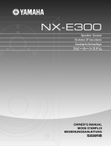 Yamaha NX-E300 Ohjekirja