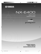Yamaha NX-E400 Ohjekirja