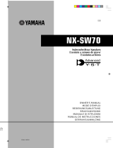 Yamaha NX-SW70 Ohjekirja