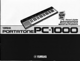 Yamaha PC-1000 Omistajan opas