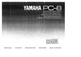 Yamaha PC-8 Omistajan opas