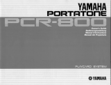 Yamaha PCR-800 Omistajan opas