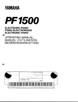 Yamaha PF-1500 Omistajan opas