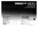 Yamaha PF-800 Omistajan opas