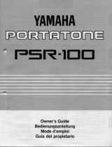 Yamaha PSR-100 Omistajan opas