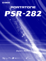 Yamaha Portatone PSR-282 Ohjekirja