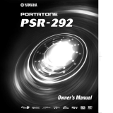 Yamaha Portatone PSR-292 Ohjekirja