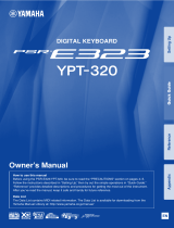 Yamaha YPT-320 Omistajan opas