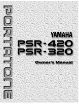 Yamaha PSR-320 Omistajan opas