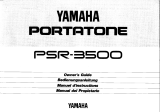Yamaha PSR-3500 Omistajan opas