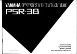 Yamaha PSR-38 Omistajan opas