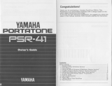 Yamaha PSR-41 Omistajan opas