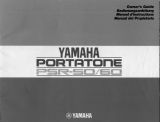 Yamaha PSR-50 Omistajan opas