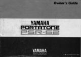 Yamaha PSR-62 Omistajan opas