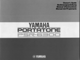 Yamaha PSR-6300 Omistajan opas
