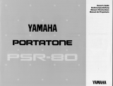 Yamaha Portatone PSR-80 Ohjekirja