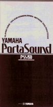 Yamaha PSS-150 Omistajan opas