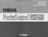 Yamaha PSS-160 Omistajan opas