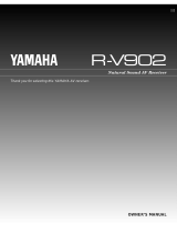 Yamaha R-V902 Ohjekirja
