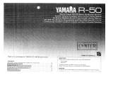 Yamaha R-50 Omistajan opas
