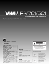 Yamaha R-V501 Ohjekirja