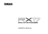 Yamaha RX17 Omistajan opas