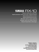 Yamaha RX-10 Omistajan opas