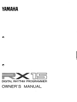 Yamaha RX-15 Omistajan opas