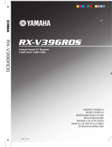 Yamaha RX-V396RDS Ohjekirja