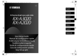 Yamaha RX-A2020 Omistajan opas