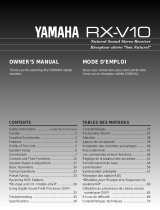 Yamaha RX-V10 (tuner + ampl) Ohjekirja