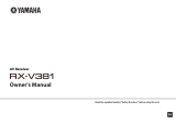 Yamaha RX-V381 Omistajan opas