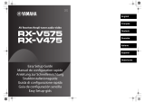 Yamaha RX-V575 Omistajan opas