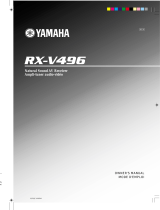 Yamaha RX-V496 Ohjekirja