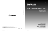 Yamaha RX-V595aRDS Ohjekirja