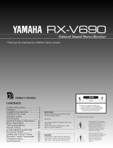 Yamaha RX-V690 Ohjekirja