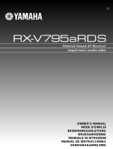 Yamaha RX-V795aRDS Ohjekirja