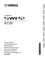Yamaha SWP2 Omistajan opas