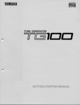 Yamaha TG100 Omistajan opas