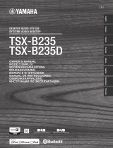 Yamaha TSX-B235D Omistajan opas
