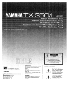 Yamaha TX-300 Omistajan opas