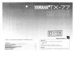Yamaha TX-77 Omistajan opas